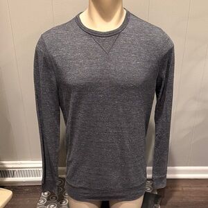 Z Sonoma Men's Medium Basic Everyday Office Work Casual Gray Crewneck Sweater